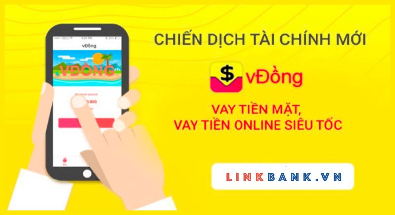 Vay tiền nhanh VĐỒNG, Đăng ký Online, có CMND là vay được